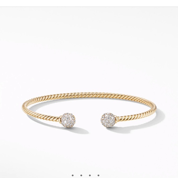 David Yurman Jewelry - 18k gold w/ diamonds David Yurman Solari Bracelet